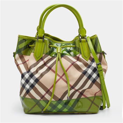 burberry tasche hellbeige pvc